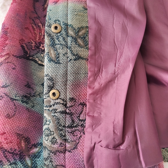 Lana Sport | size 10 | vintage 90s style jacket with snaps and shoulder pads - Picture 9 of 16